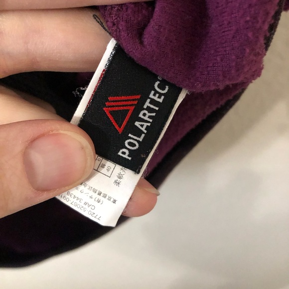 Arc'teryx Womens Fleece Hooded Zipper Vest in Purple - Size Small - Picture 7 of 8